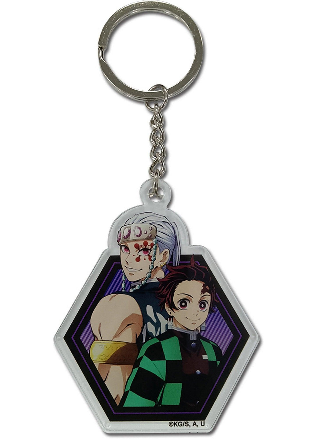 Demon Slayer TV 2 - Uzui Tengen & Tanjiro Kamado Acrylic Keychain