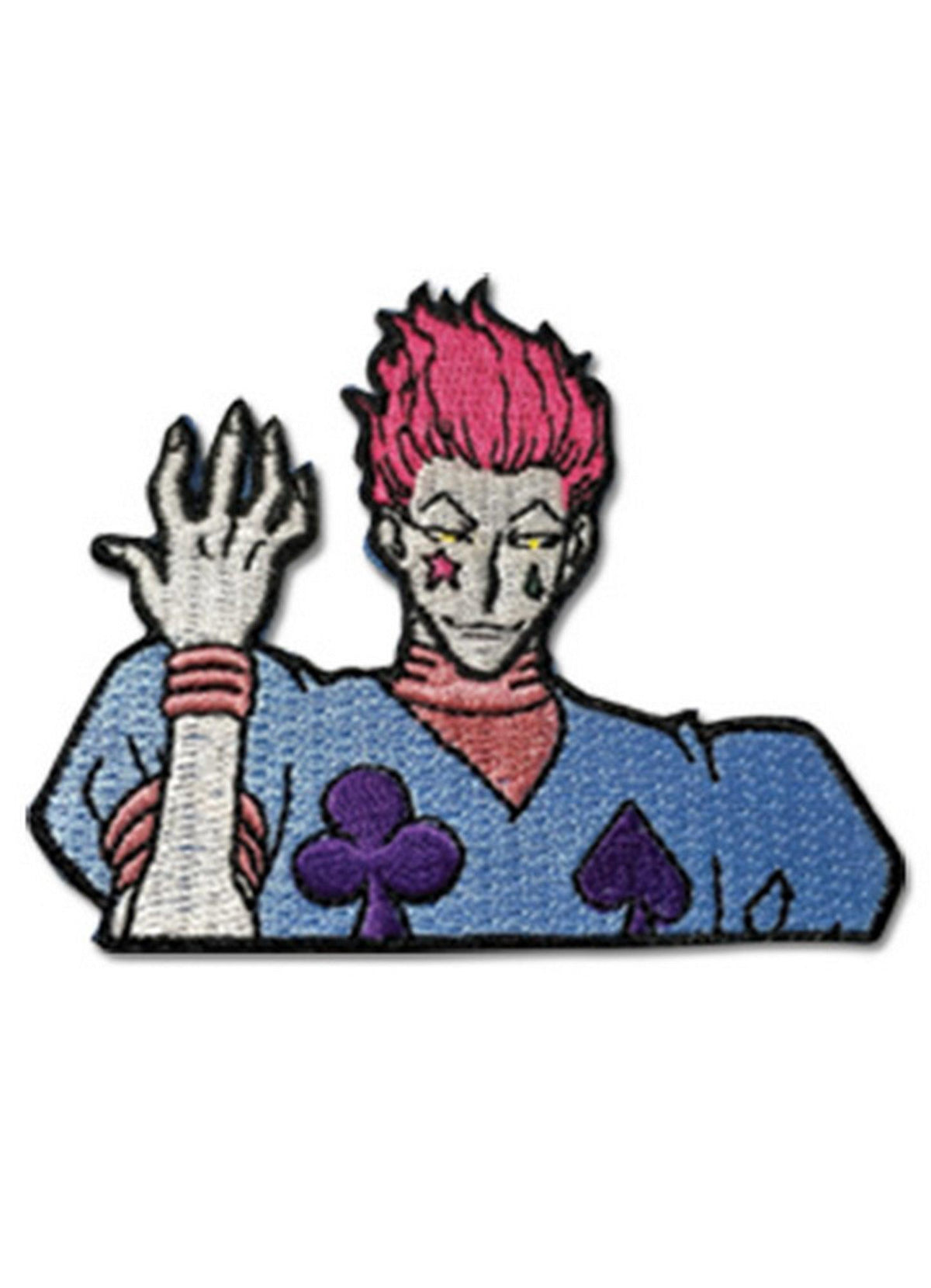 Hunter X Hunter - Hisoka Morrow Embroidered Patch 3" - Great Eastern Entertainment