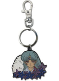 Inuyasha - Sesshomaru Flower Metal Keychain