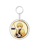 Demon Slayer - Zenitsu Agatsuma Acrylic Circle Keychain