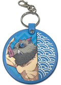 Demon Slayer - Inosuke Hashibira Pu Circle Keychain