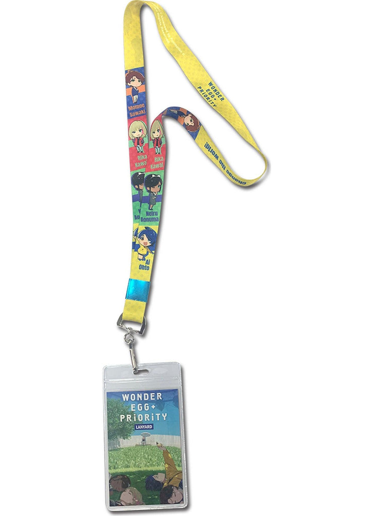 Wonder Egg Priority - SD Character Group 01 Lanyard