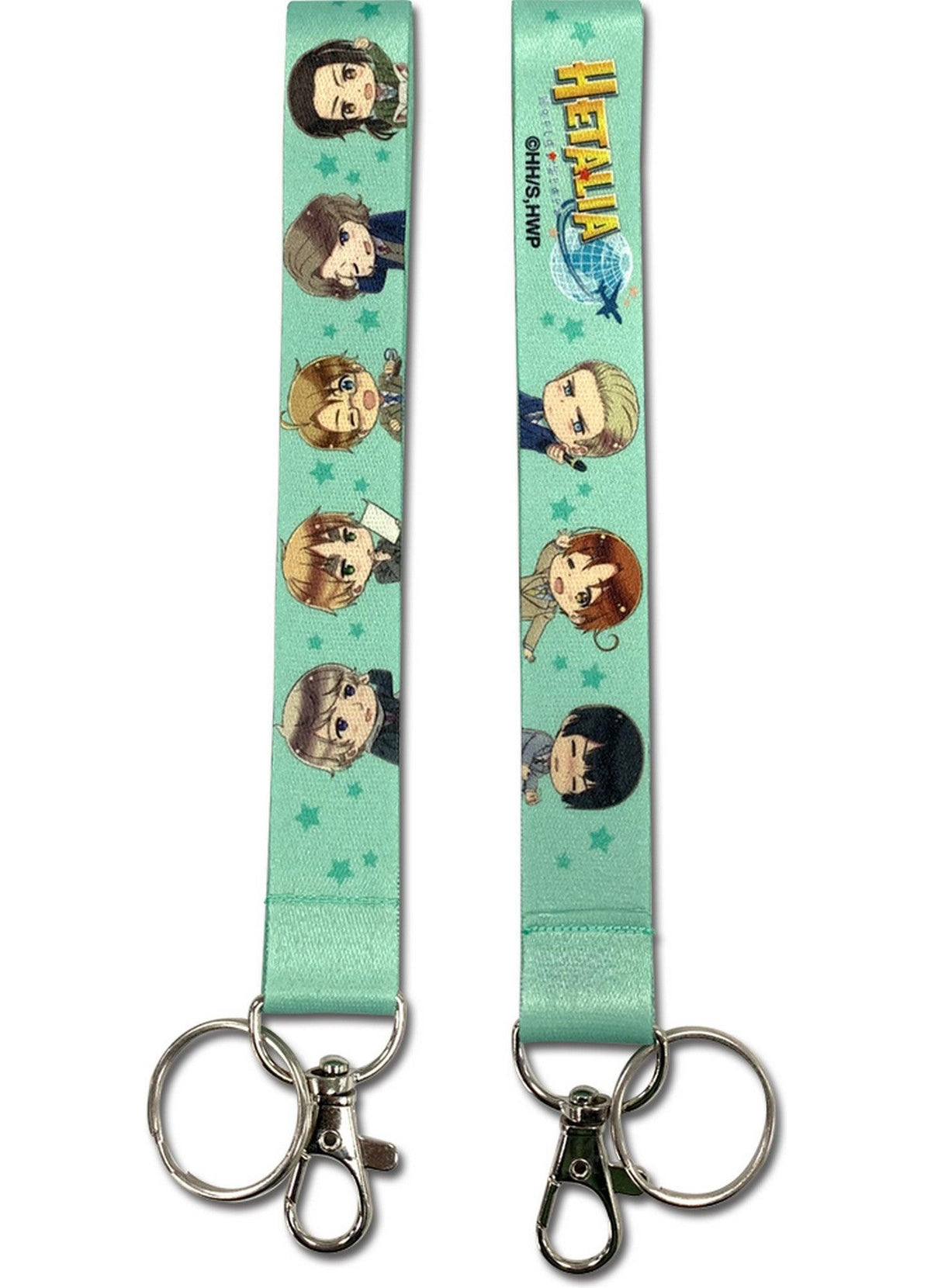 Hetalia S7 - SD Character Wristband Lanyard