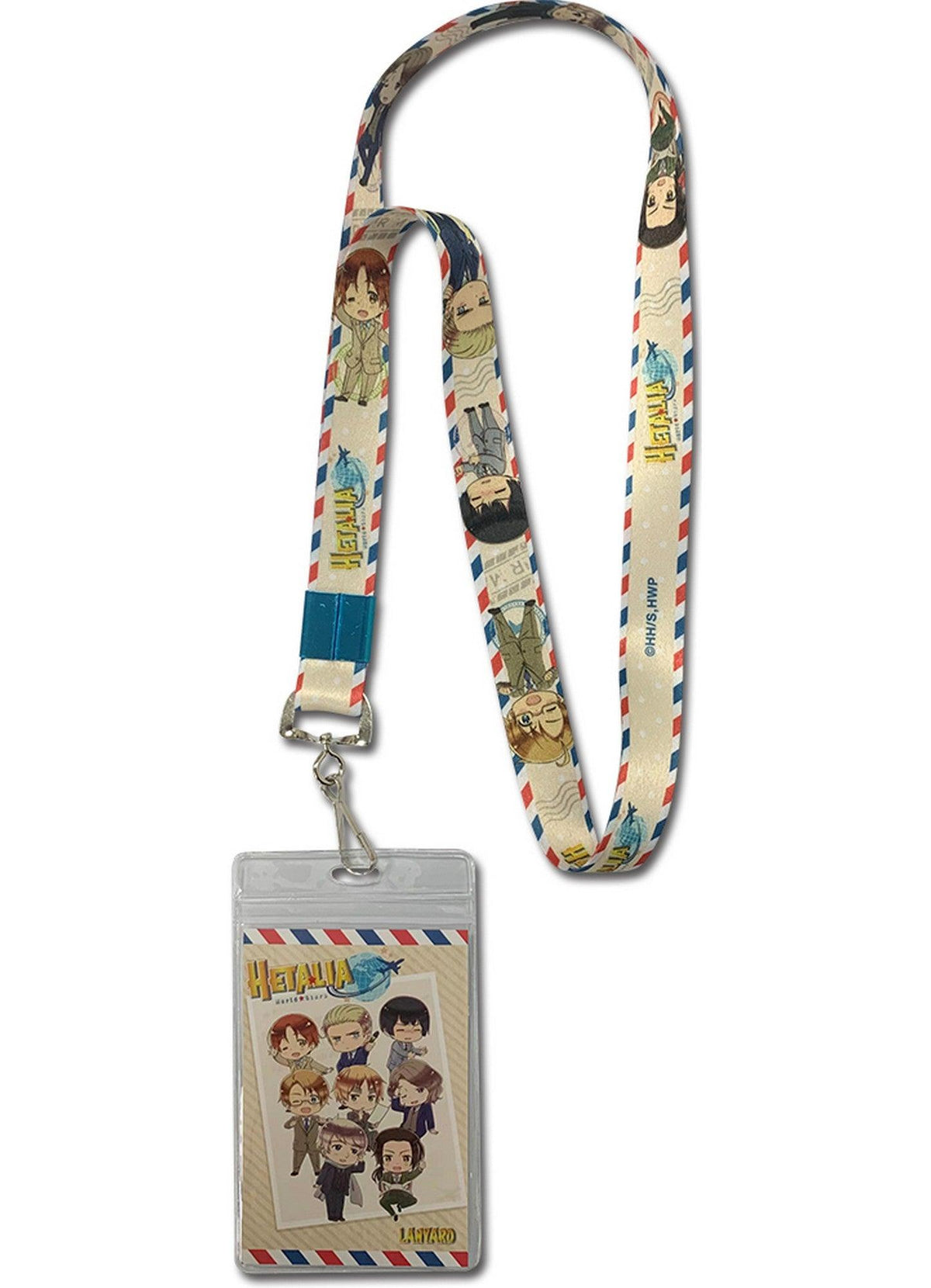 Hetalia Season 7 - SD Character Group 02 Lanyard