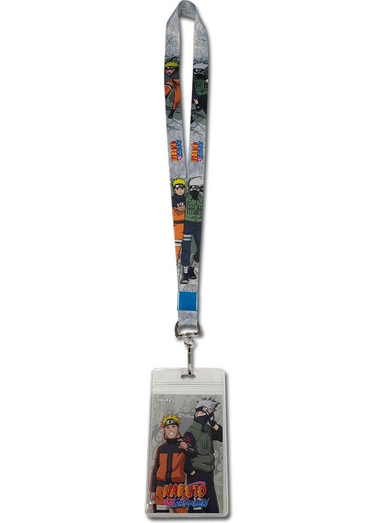 Naruto Shippuden - Naruto Uzumaki & Kakashi Hatake Group #01 Lanyard