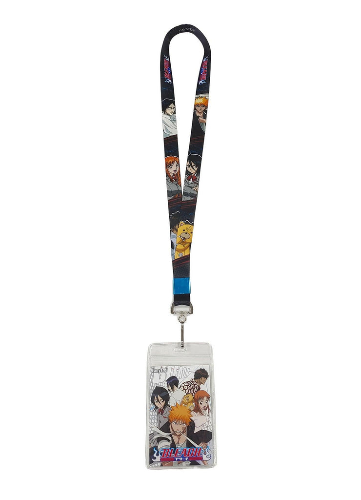 Bleach - Group Circle Pattern Lanyard