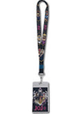 Jojo S4 - Group Character Square Continuous Pattern Lanyard