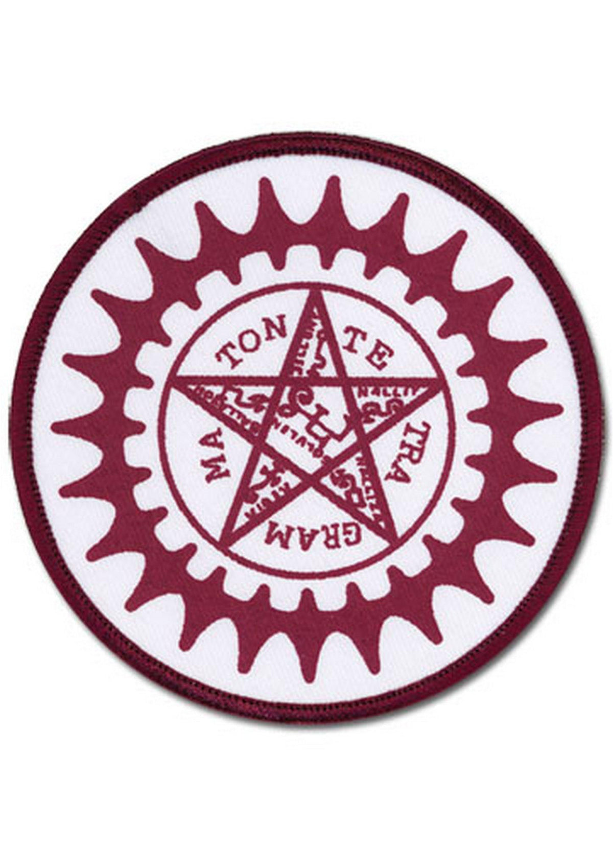 Black Butler - Pentagram Patch - Great Eastern Entertainment