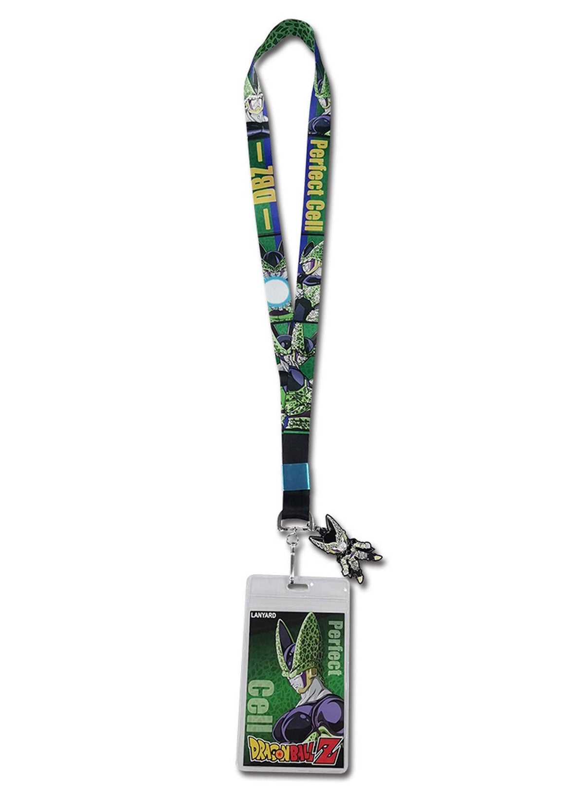 Dragon Ball Z - Perfect Cell With Pattern Lanyard
