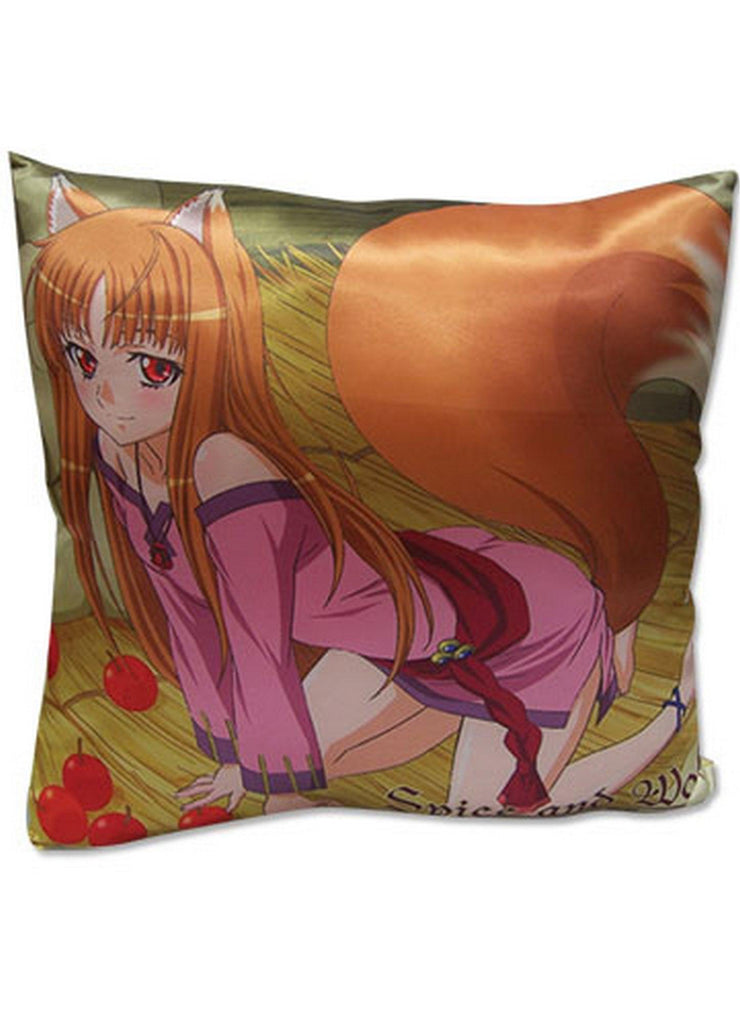 Spice And Wolf 2 Holo Square Pillow
