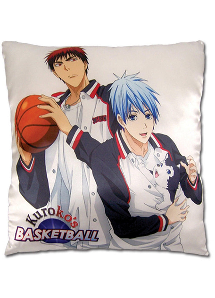 Kuroko's Basketball - Tetsuya Kuroko & Taiga Kagami Square Pillow - Great Eastern Entertainment