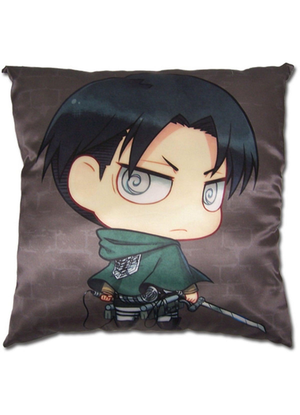 Attack on Titan - SD Levi Ackerman Square Pillow - Great Eastern Entertainment