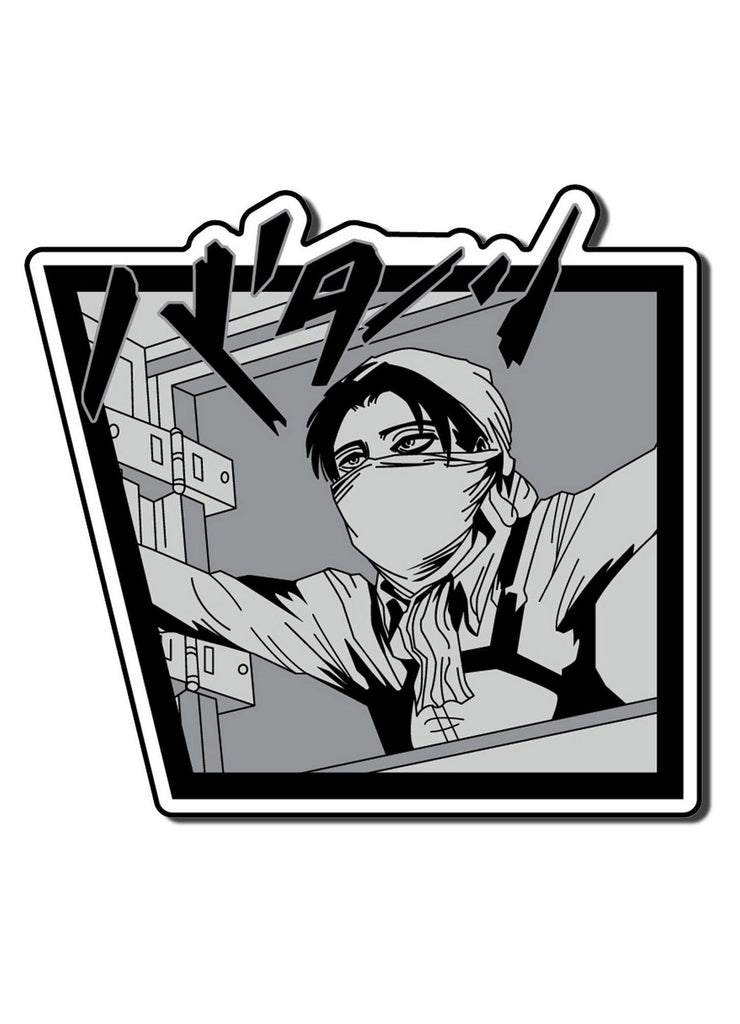 Attack On Titan Manga - Levi Ackerman Window Patch