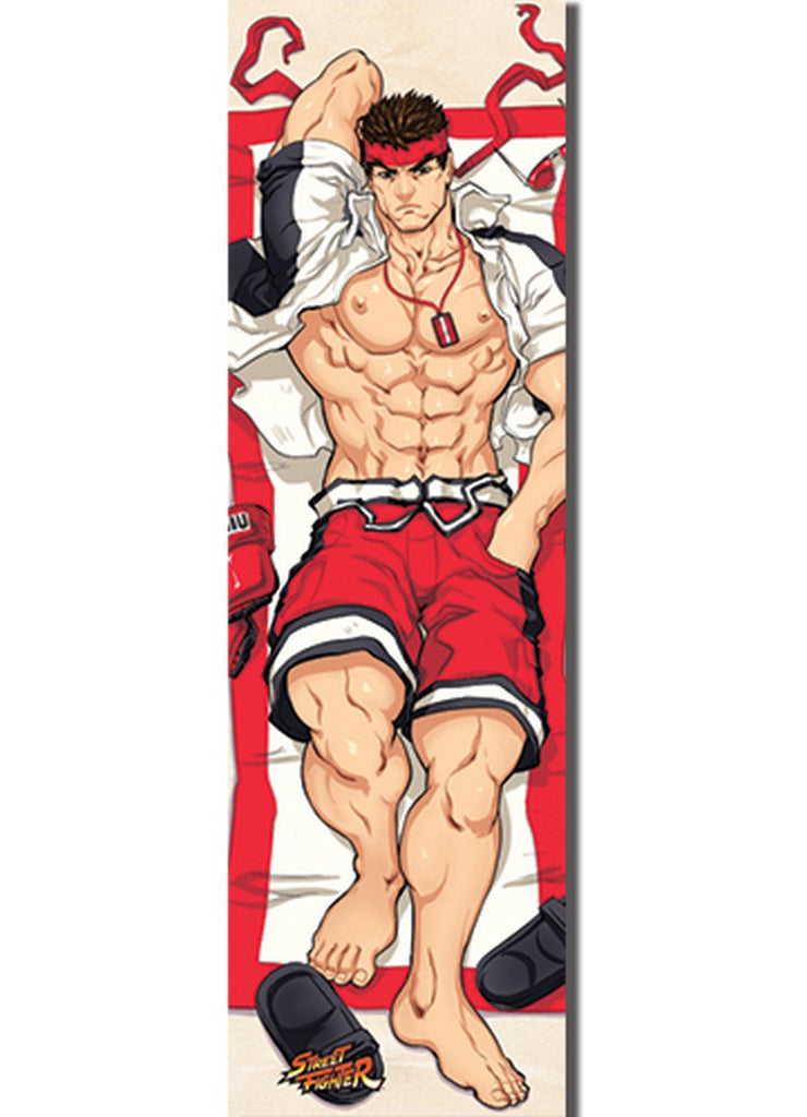 Street Fighter- Ryu Beach Body Pillow