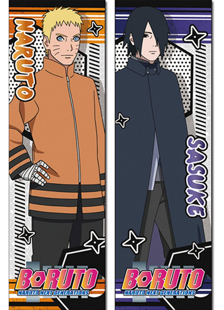 Boruto Uzumaki: Naruto Next Generation - Naruto Uzumaki & Sasuke Uchiha Body Pillow - Great Eastern Entertainment