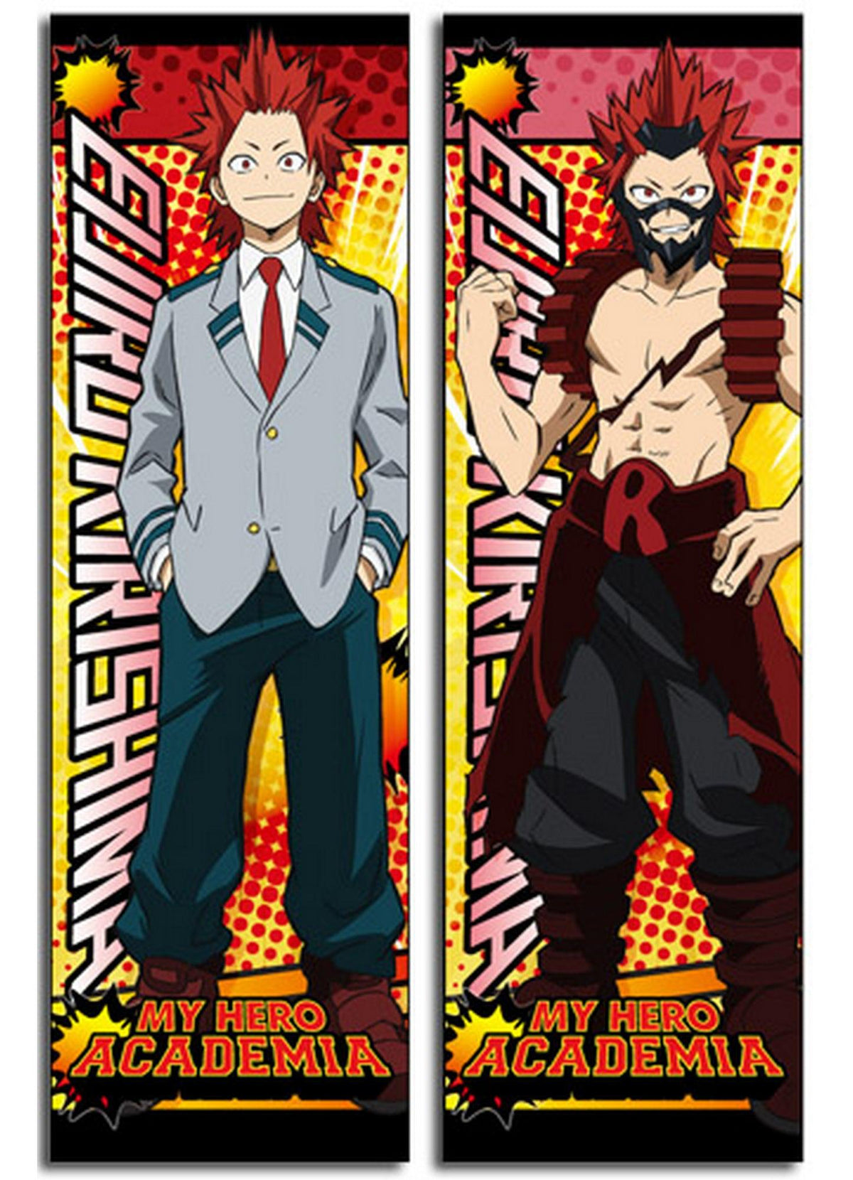 My Hero Academia - Eijiro Kirishima "Red Riot" Body Pillow - Great Eastern Entertainment