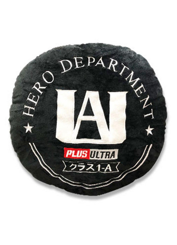 My Hero Academia- Ua Logo Round Throw Pillow 17" 699858 451838 (Black)