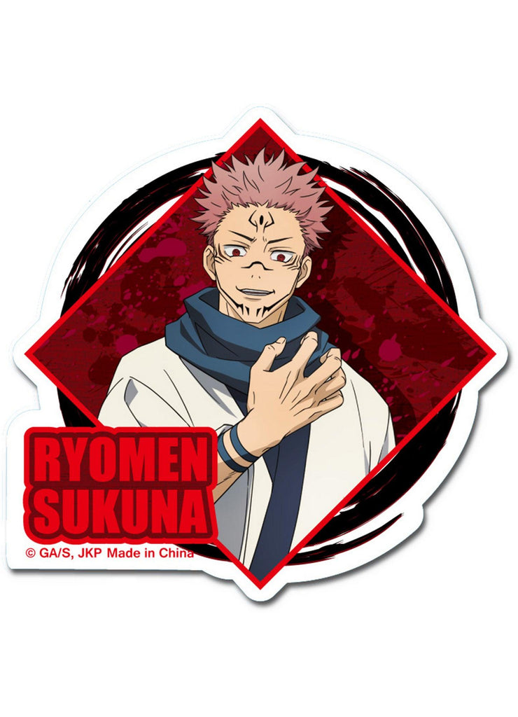 Jujutsu Kaisen - Ryomen Sukuna Die-Cut Sticker Set 3.5"