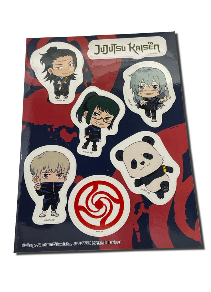 Jujutsu Kaisen - Die-Cut Groups B Sticker Set 5"X7"