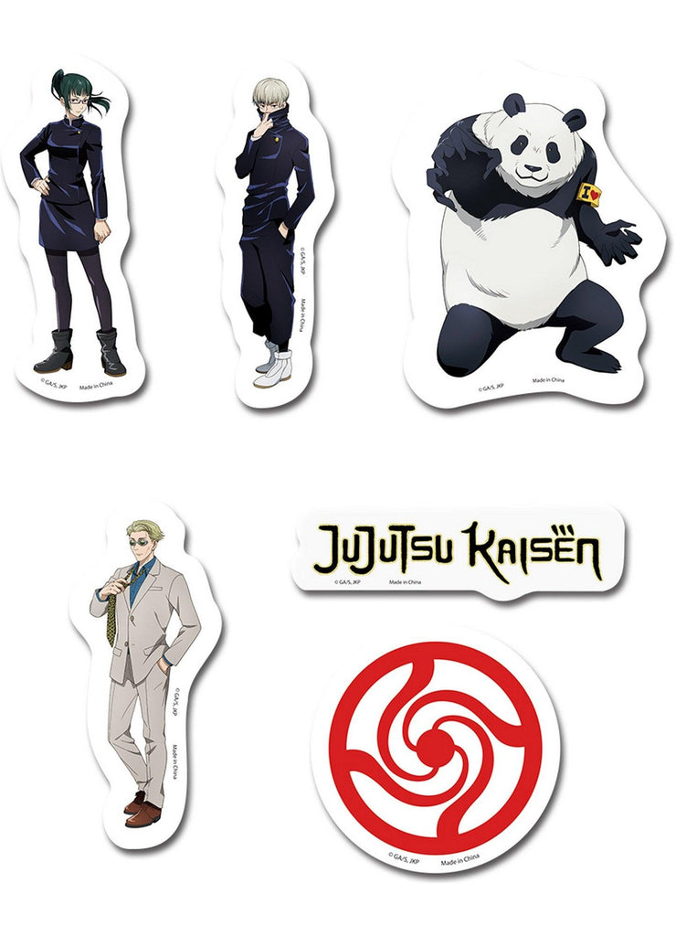 Jujutsu Kaisen - Die Cut Groups B Sticker Set