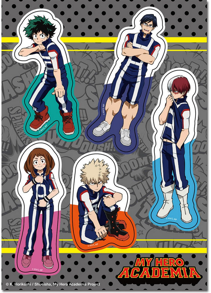 My Hero Academia S5 - Groups A Sticker Set 5"X7"