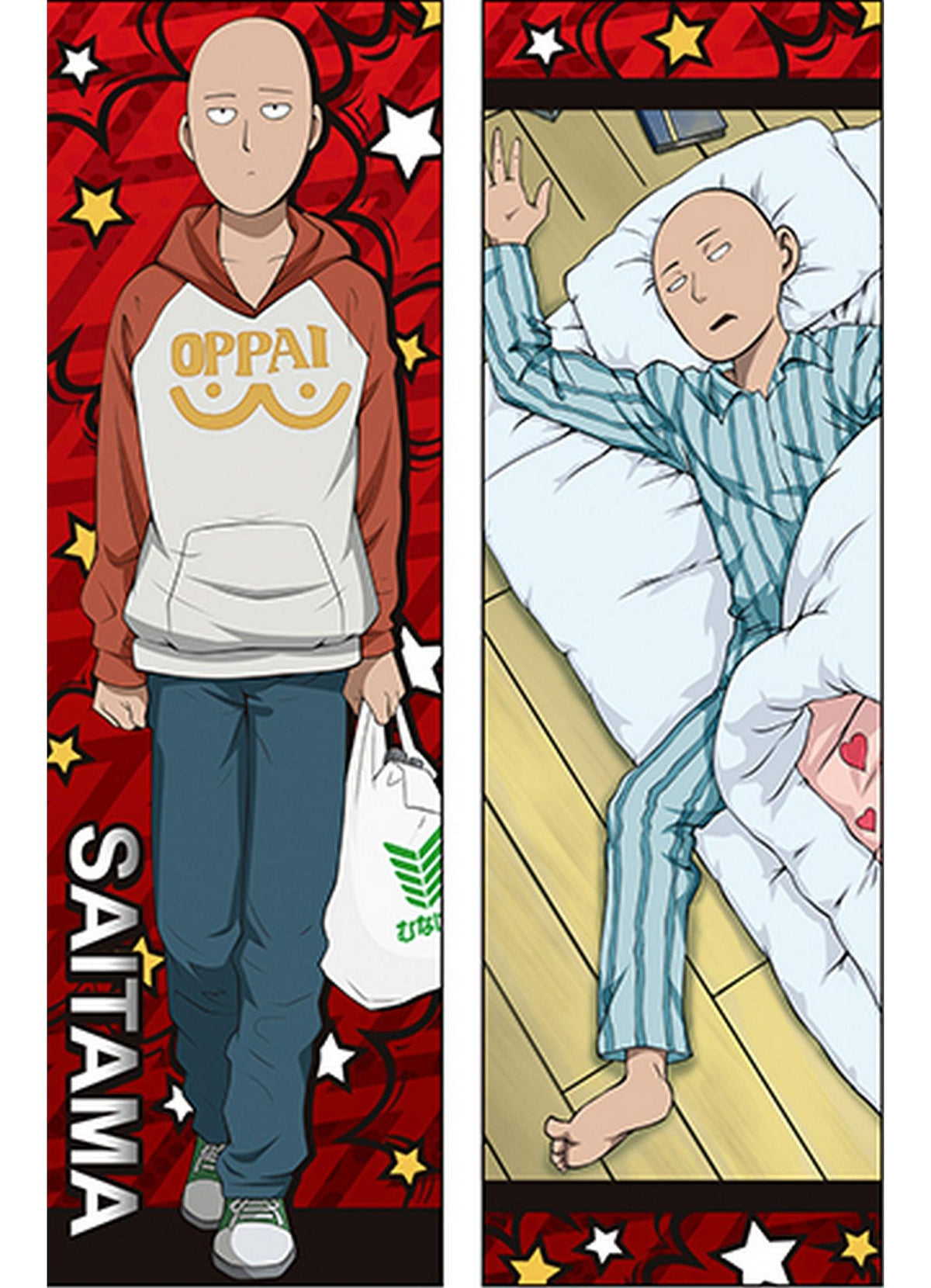 One Punch Man S2 - Saitama Plain Clothes Body Pillow - Great Eastern Entertainment