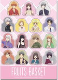 Fruits Basket 2019 - Group #1 Sticker Set