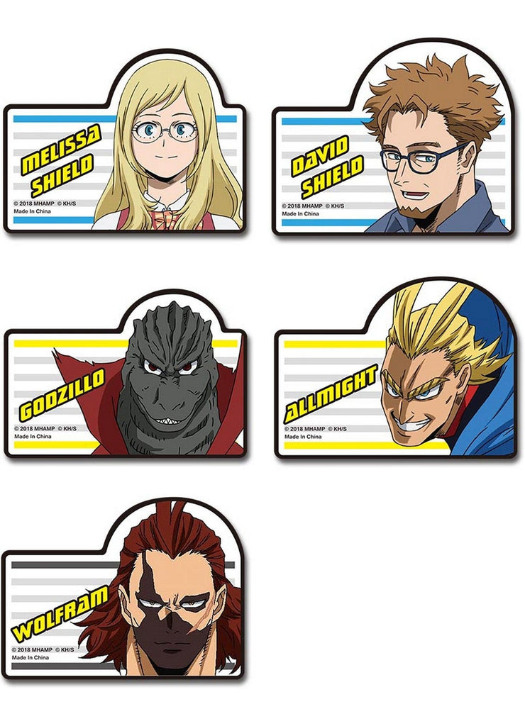 My Hero Academia Movie 1 - Character Die-Cut Sticker Set