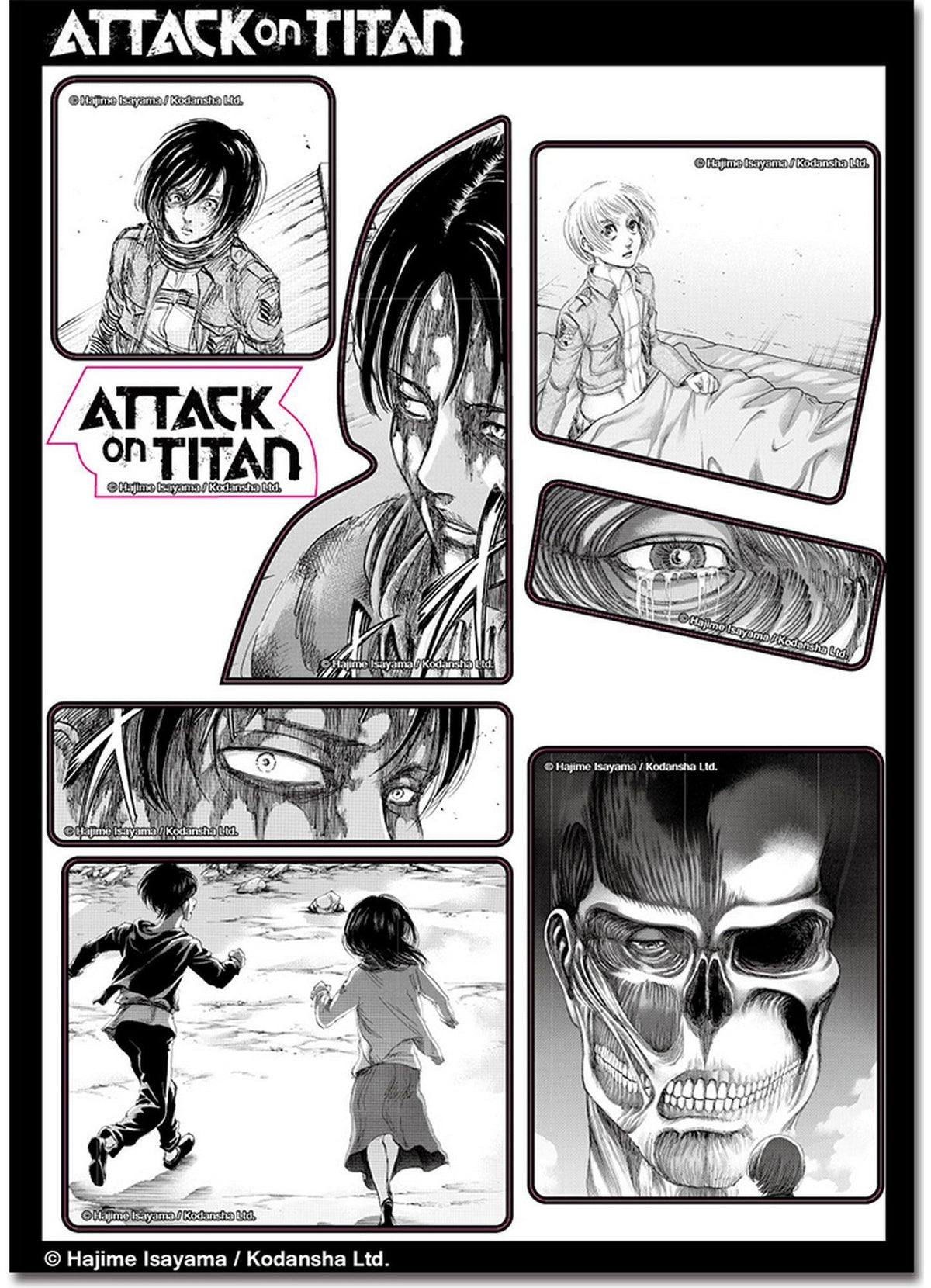 Attack On Titan Manga - Vol 21 Manga Sticker