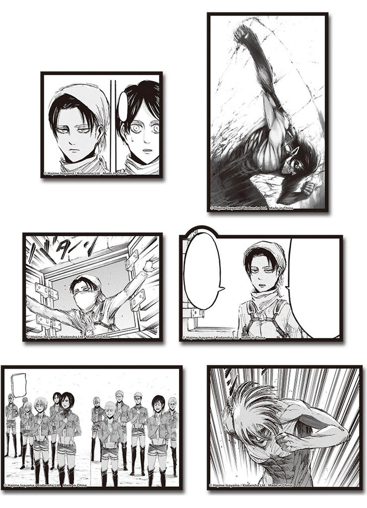 Attack On Titan Manga - Vol 05 Manga Die - Cut Sticker Set