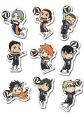Haikyu S1 - Karasuno SD Die-Cut Sticker Set