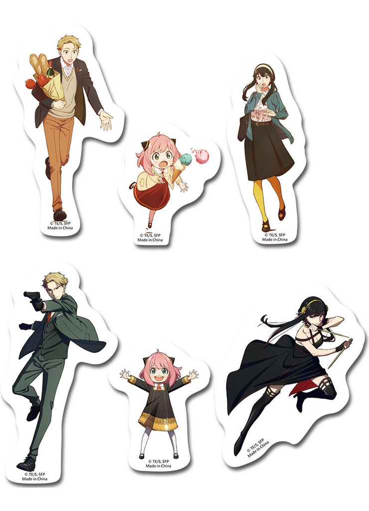 Spy X Family - Teaser Art Sticker Die-Cut Set