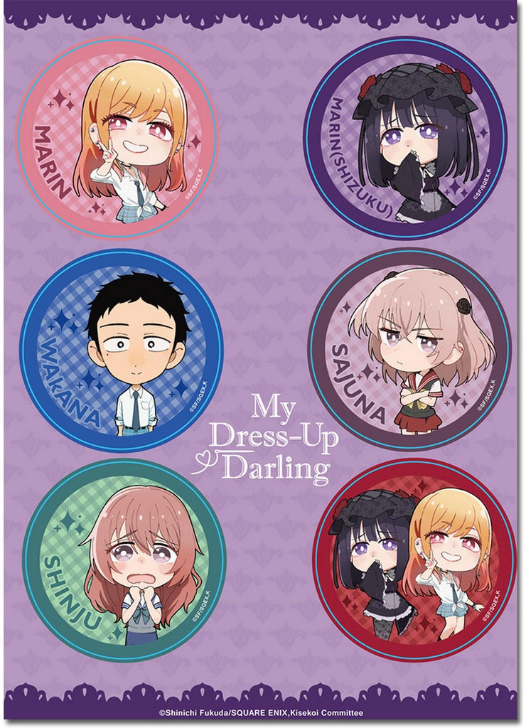 My Dress-Up Darling - SD Group Sticker Set 5" X 7"