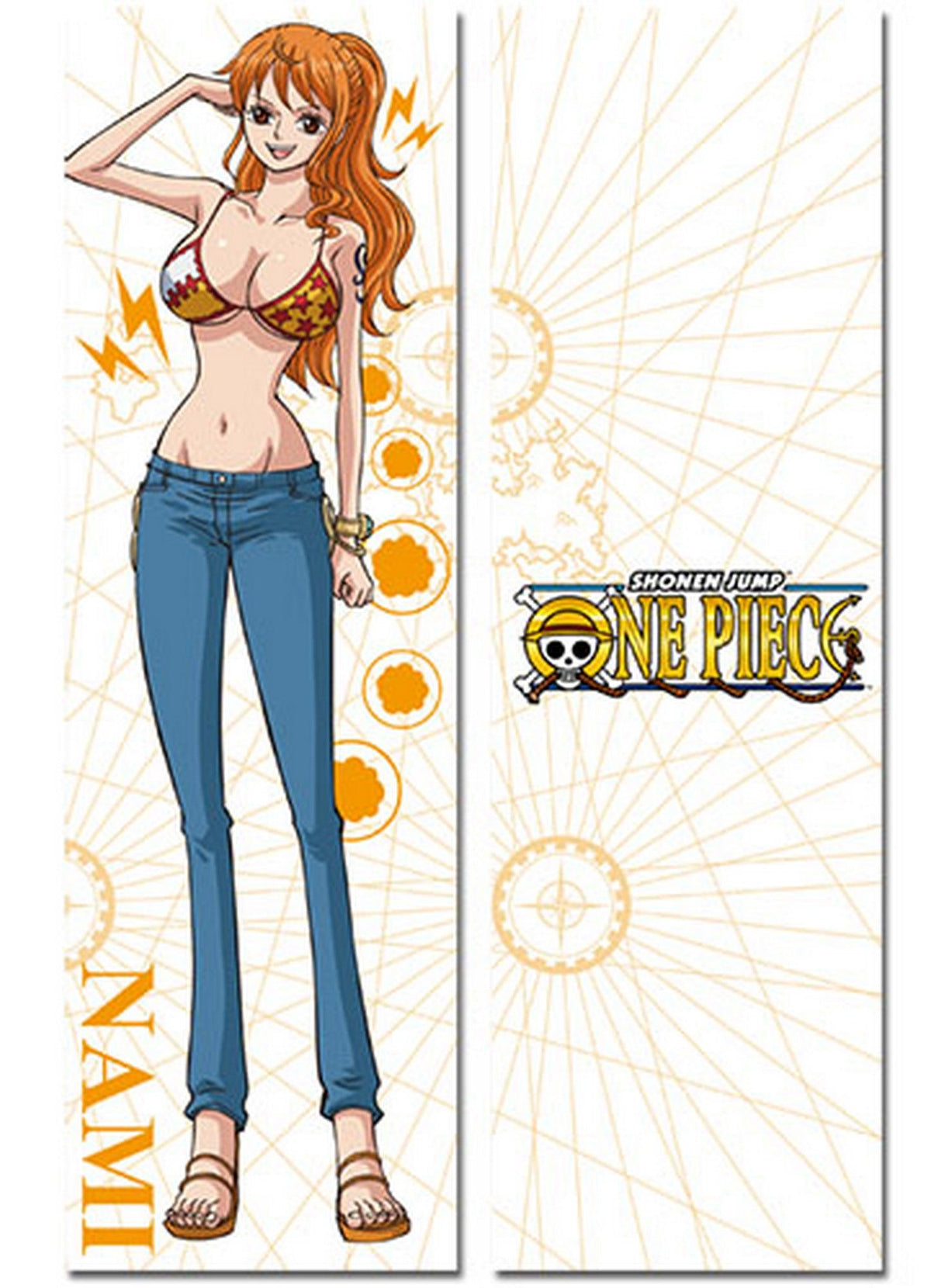 One Piece - Nami New World Body Pillow - Great Eastern Entertainment