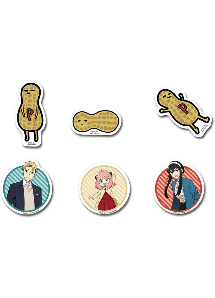 Spy X Family - Main Character & Peanuts Die-Cut Set