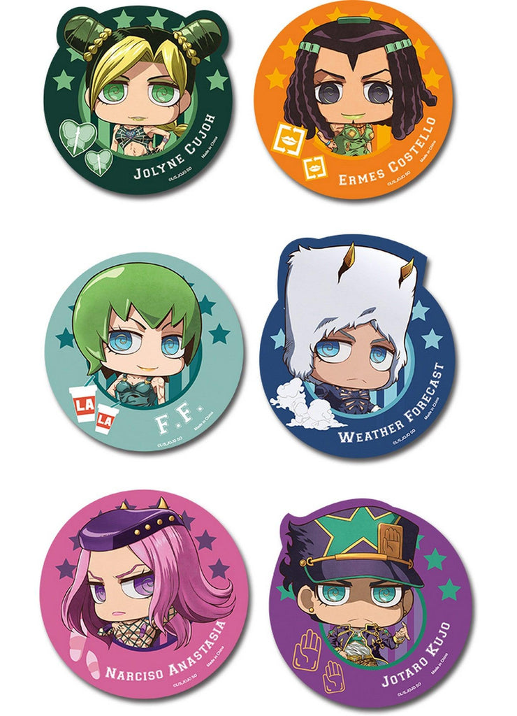 Jojo's S5 Stone Ocean - SD Characters Die-Cut Sticker