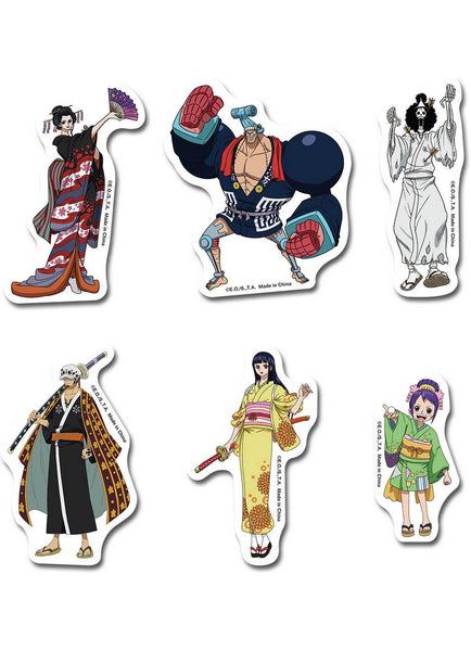 One Piece Deco Sticker Wano Country Arc #06 Franky 2 pieces Ensky