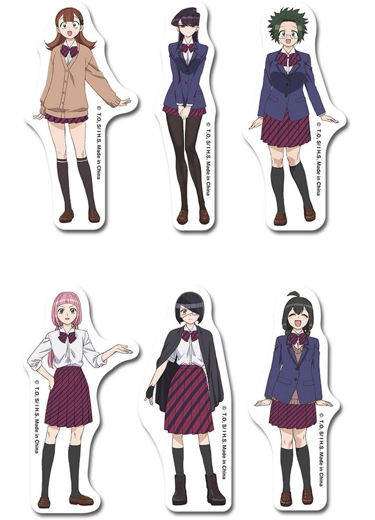 Komi Can't Communicate - Itan High School Girls Die-Cut Sticker