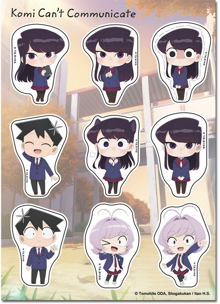 Komi Can't Communicate - Character SD Sticker 5"X7"