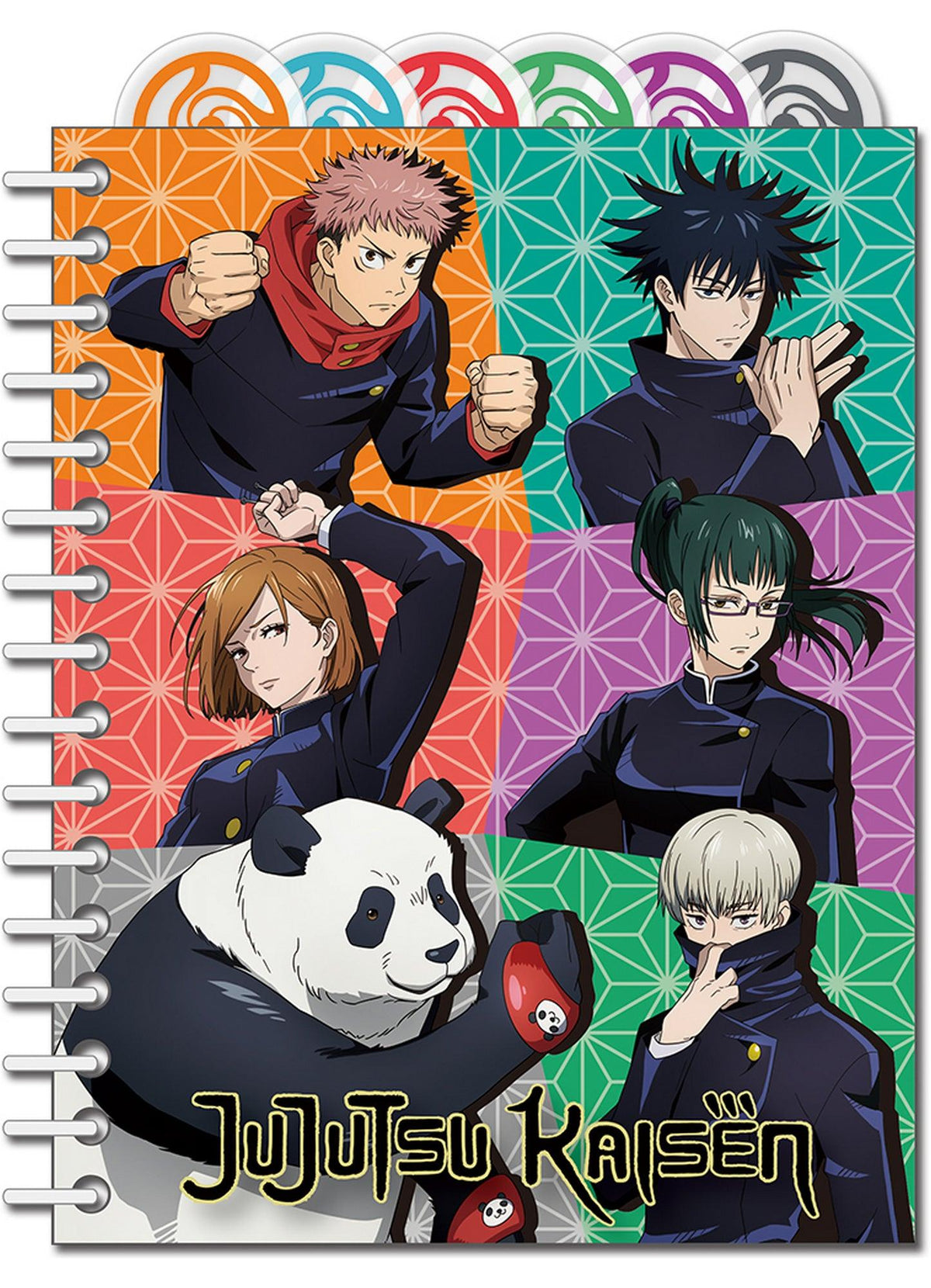Jujutsu Kaisen - Character Group Tabbed Notebook