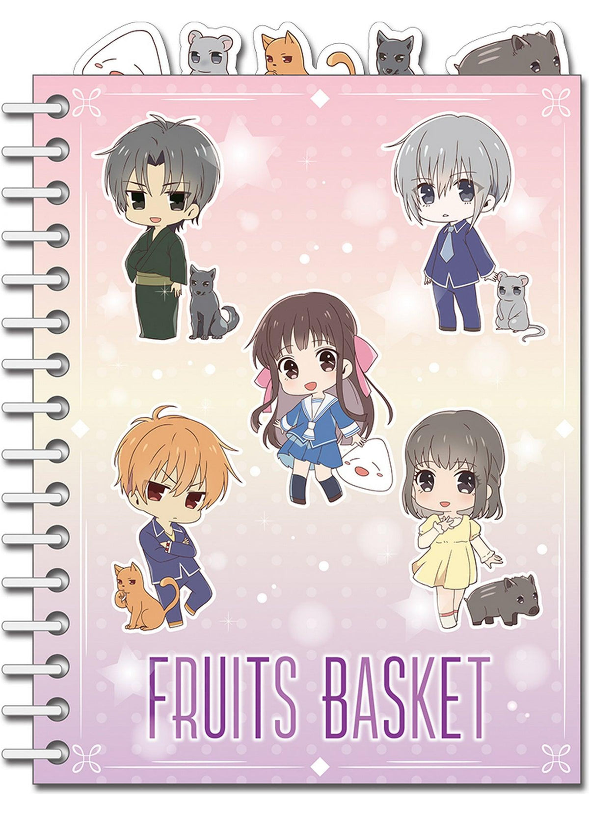 Fruits Basket - Group #1 Tabbed Notebook