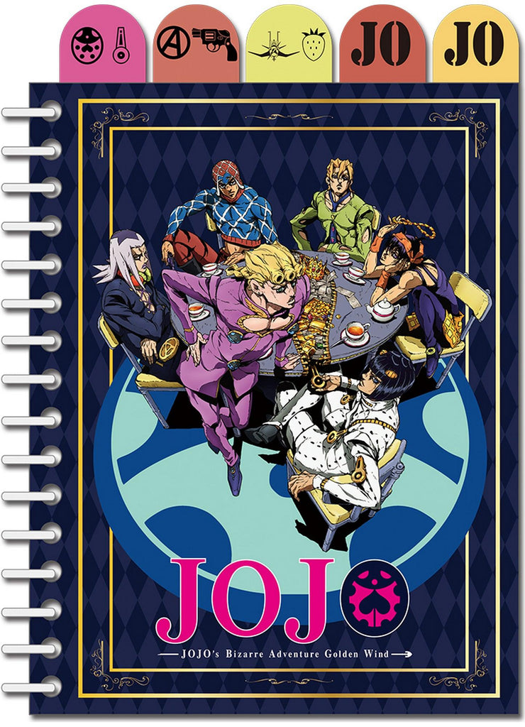 Jojo S4 - Group #1 Tabbed Notebook