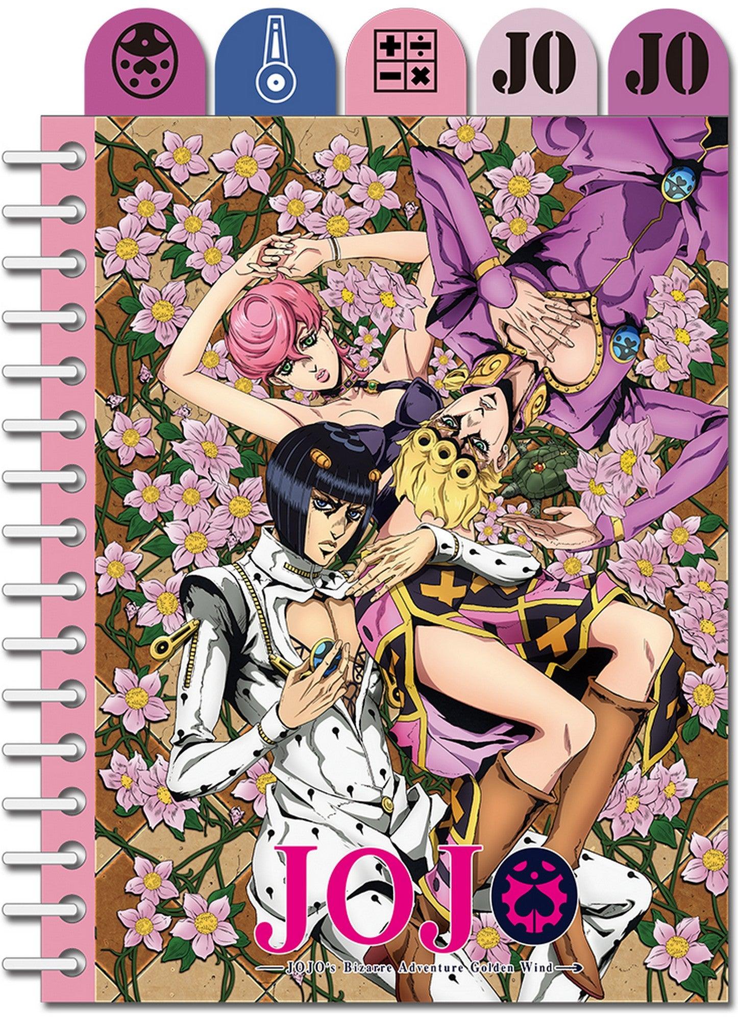 Jojo S4 - Group #2 Tabbed Notebook