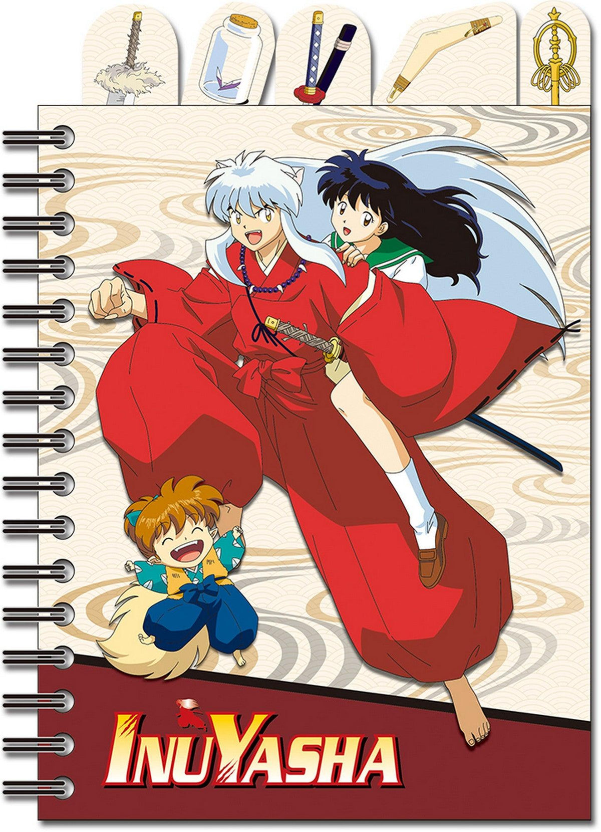 Inu Yasha - Japanese Style Group Tabbed Notebook