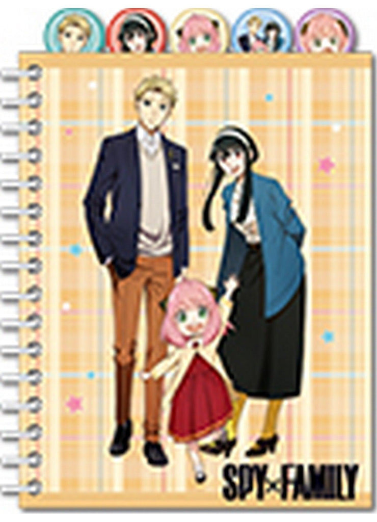 Spy X Family - Character Group #2 Tabbed Notebook