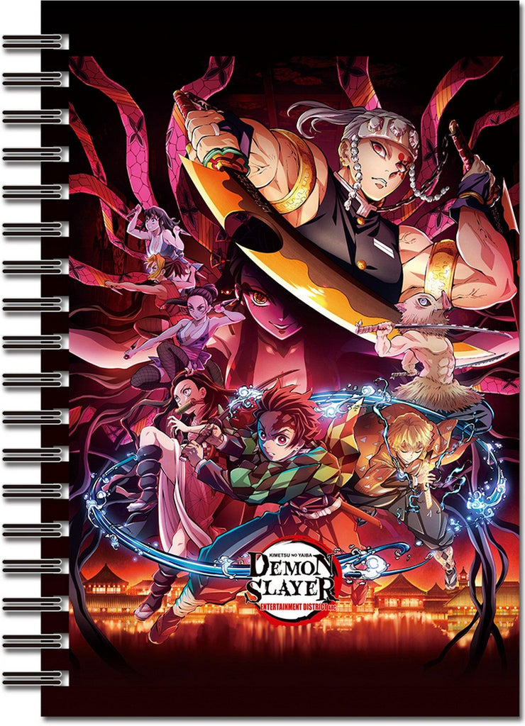 Demon Slayer Tv2 - Key Art #1 Notebook