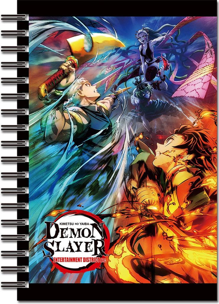 Demon Slayer TV2 - Key Art #2 Notebook