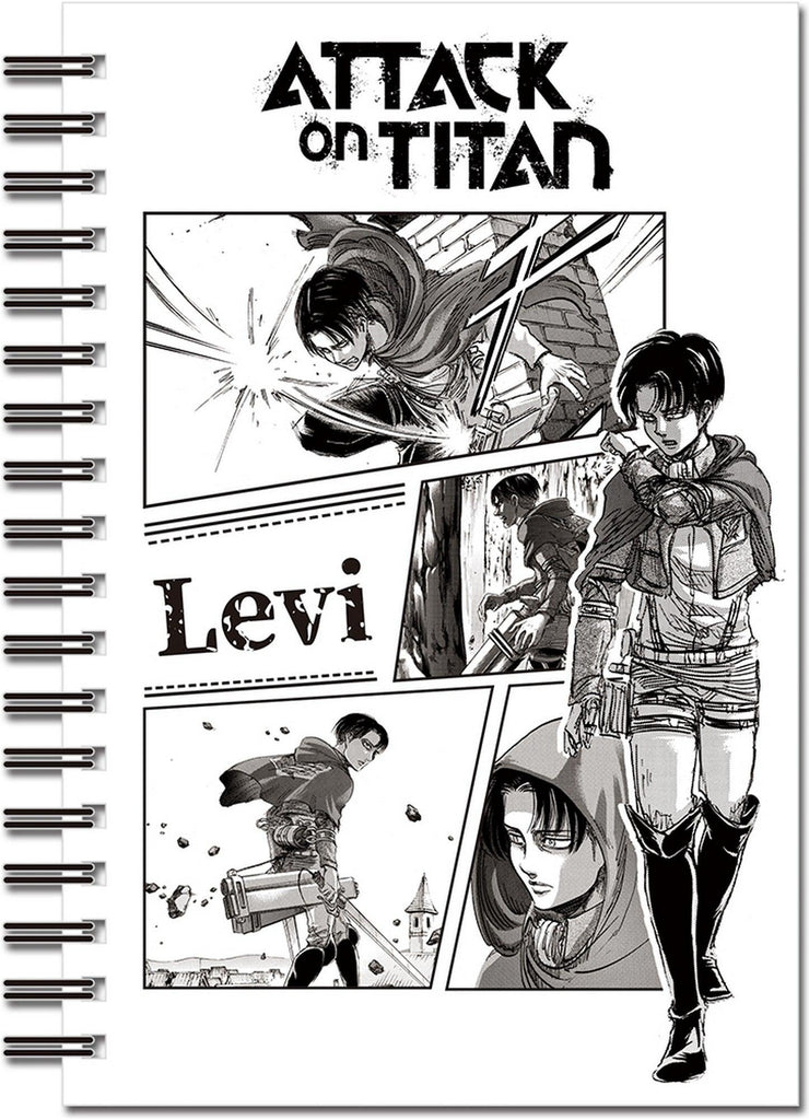 Attack On Titan (Manga) - Eren Yeager and Levi Ackerman Notebook
