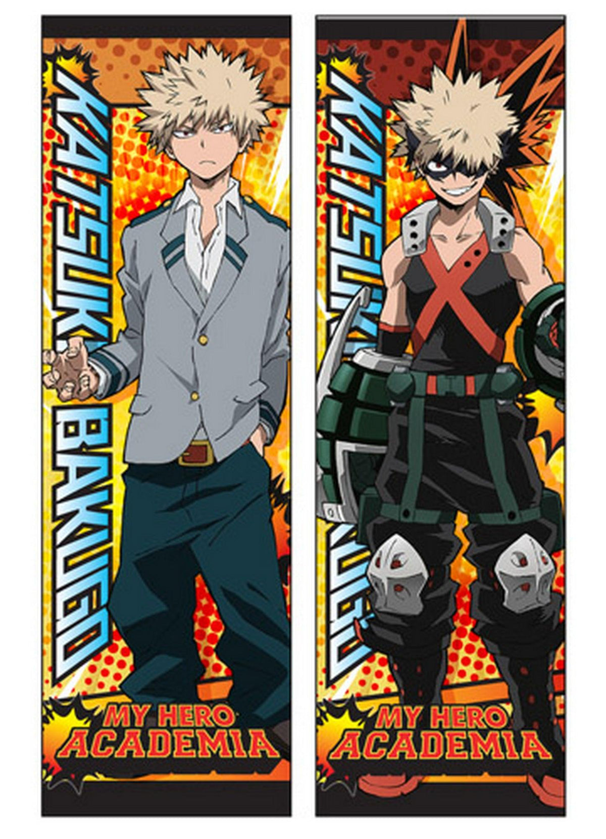 My Hero Academia - Katsuki Bakugo Body Pillow - Great Eastern Entertainment