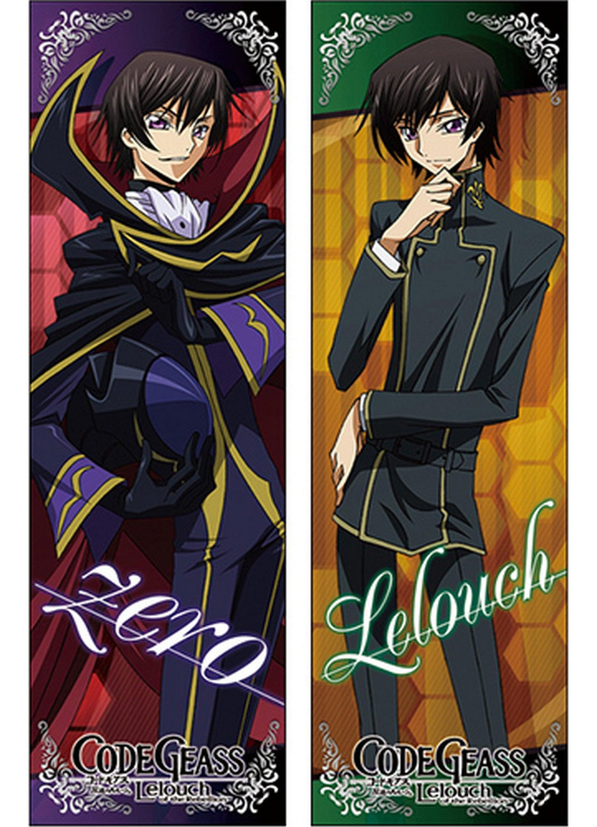 Code Geass S1 - Zero & Lelouch vi Britannia Body Pillow - Great Eastern Entertainment